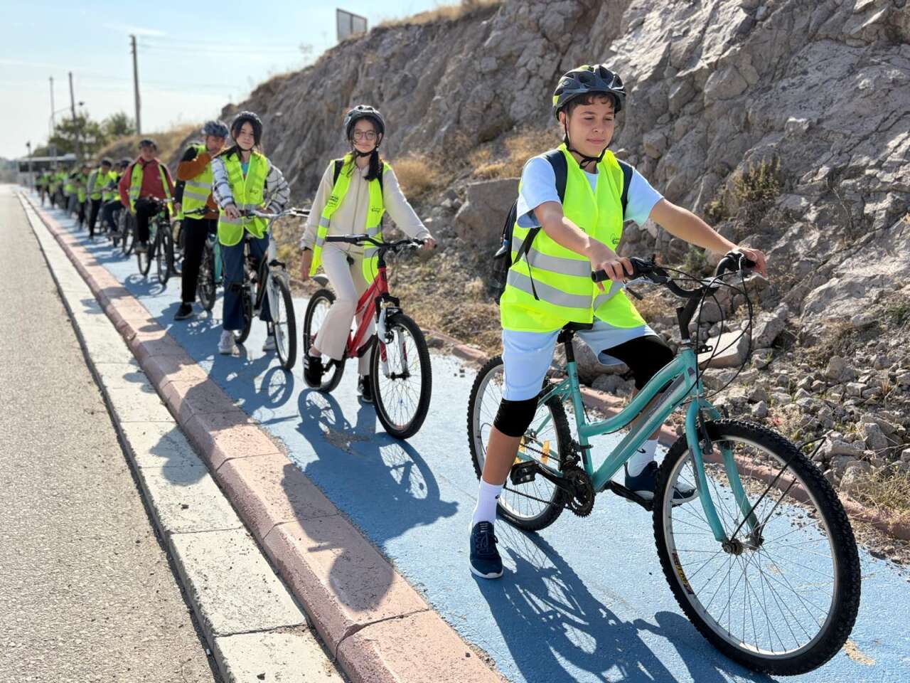 Konya’da öğrenciler tarihin izinde pedal çevirdi! Rota Sille oldu 4
